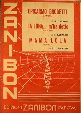 Epicarmo Brogetti ( samba ) - La luna m'ha detto …