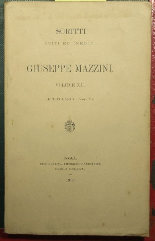 Epistolario - Vol. V | Immagine Gallery 2