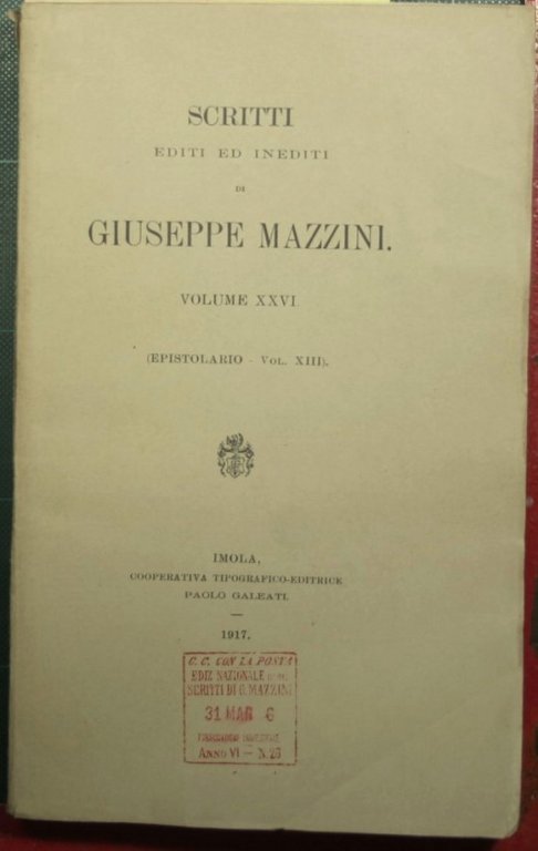 Epistolario - Vol. XIII | Immagine Gallery 2