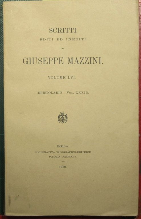 Epistolario - Vol. XXXII | Immagine Gallery 2