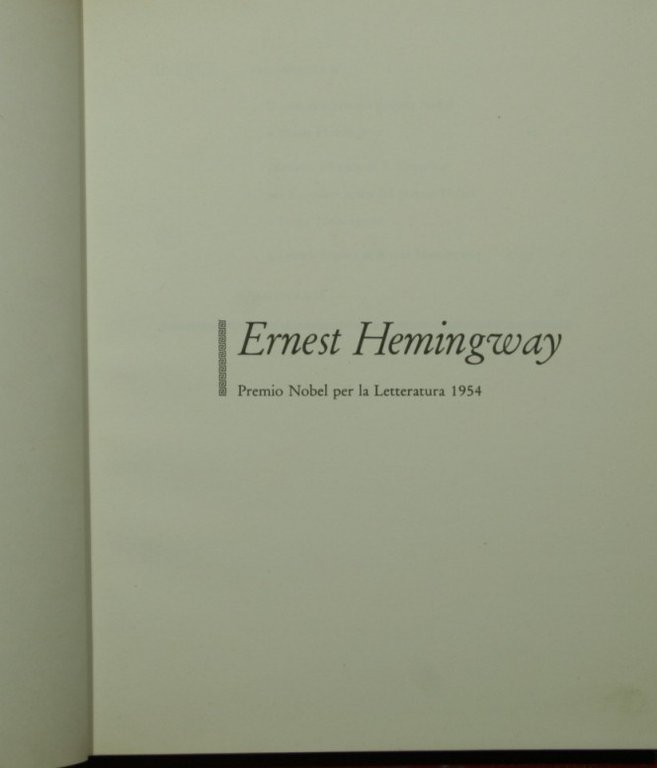 Ernest Hemingway