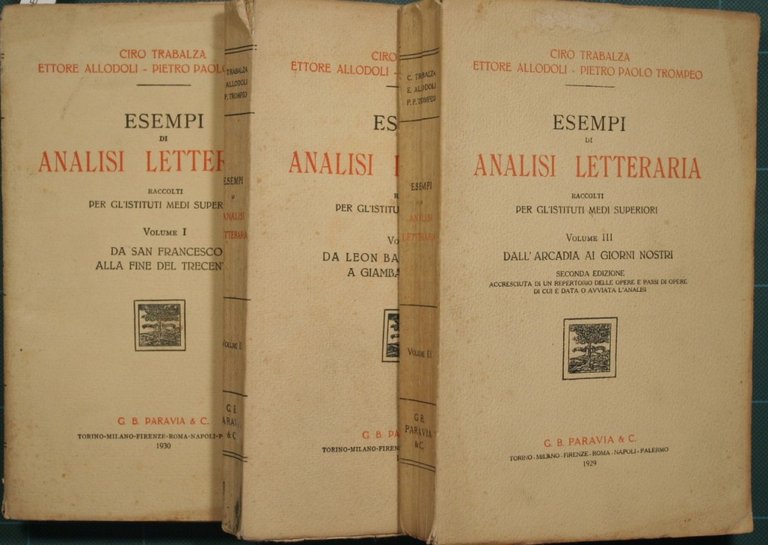 Esempi di analisi letteraria