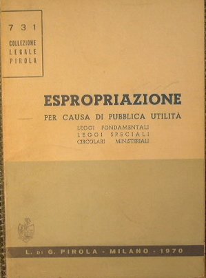 Espropiazione per causa di pubblica utilità