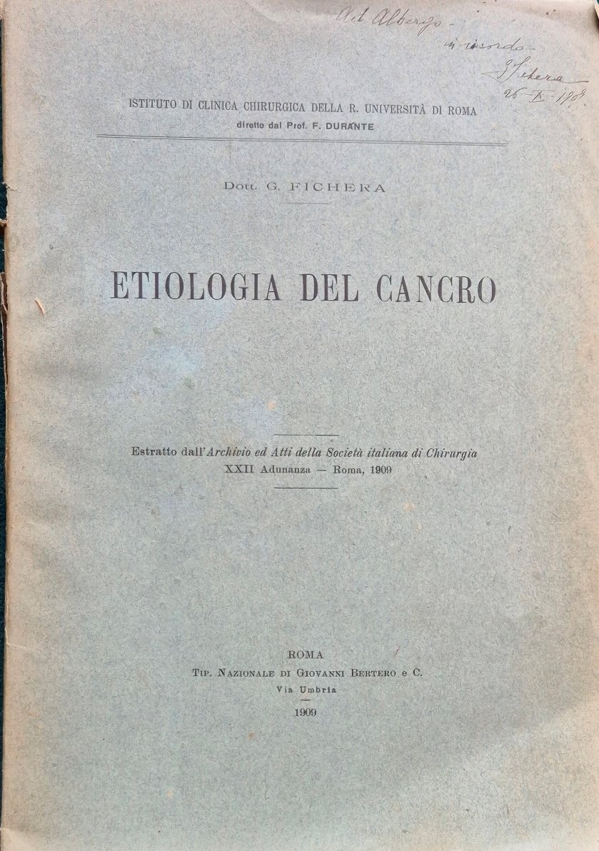Etiologia del cancro