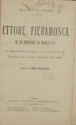 Ettore Fieramosca o La disfida di Barletta | Immagine Gallery 2