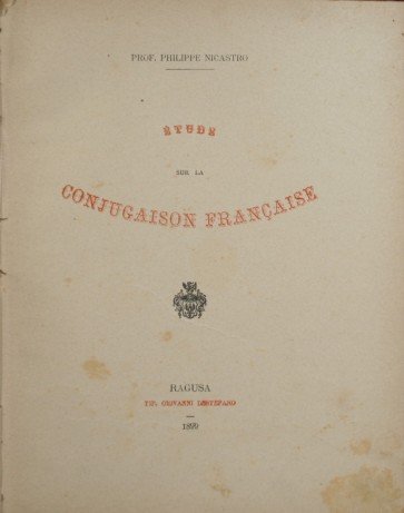 Etude sur la conjugaison francaise