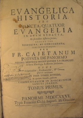 Evangelica historia seu sancta quatuor evangelia in unum redacta, et …