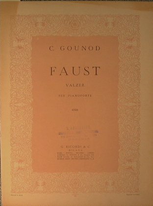Faust ( valzer )
