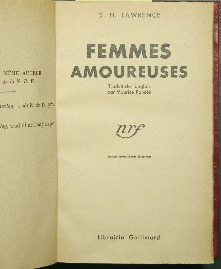 Femmes amoureuses