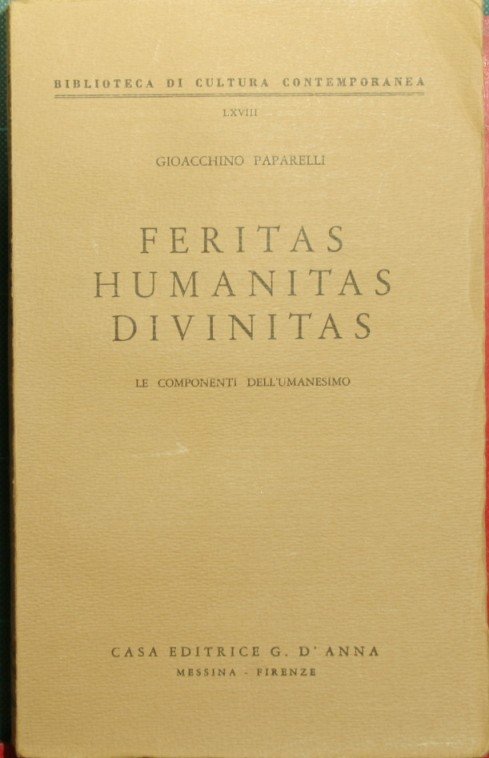 Feritas. Humanitas. Divinitas | Immagine Gallery 2