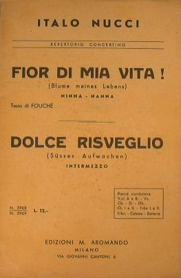 Fior di mia vita ( blume meines Lebens ) ( …
