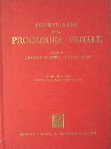 Formulario della procedura penale