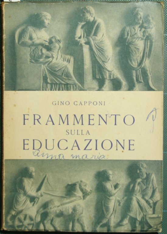 Frammento sull'educazione