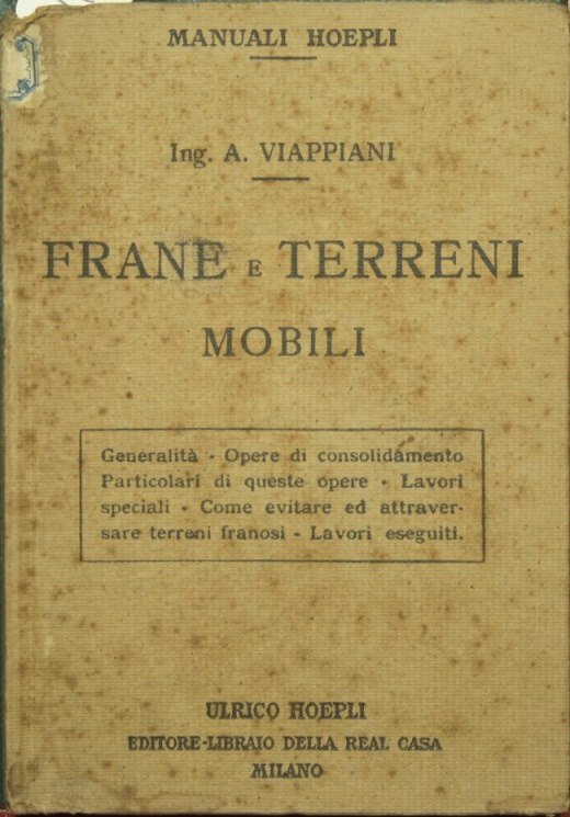 Frane e terreni mobili