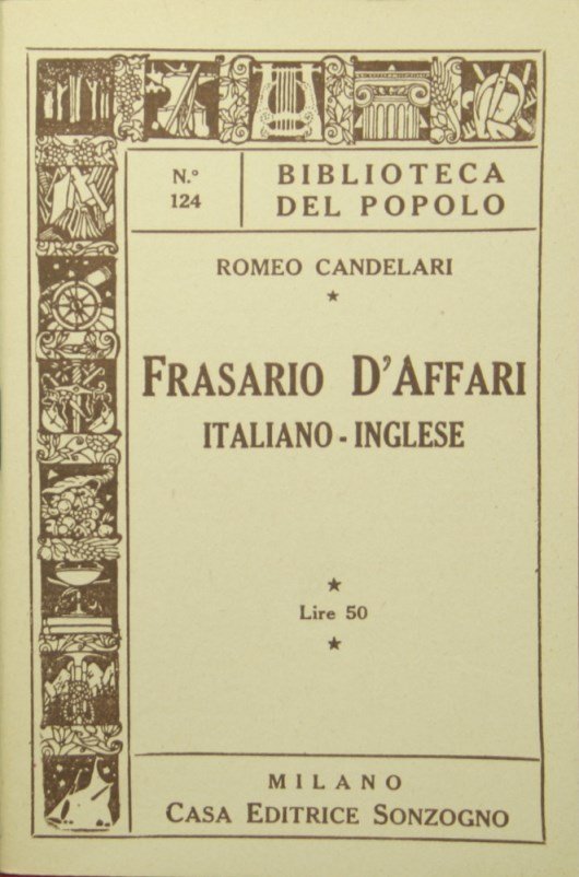 Frasario d'affari italiano-inglese