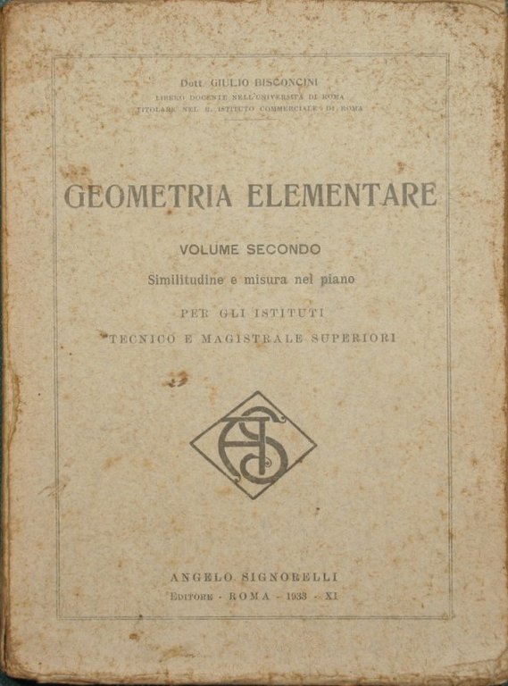Geometria elementare. Vol. II