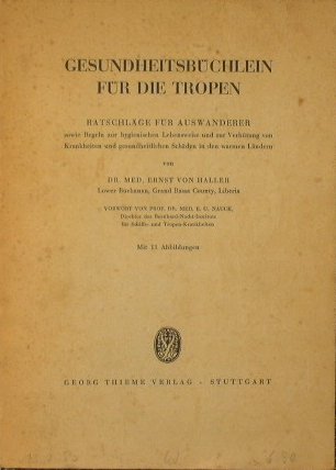 Gesundheitsbuchlein fur die Tropen