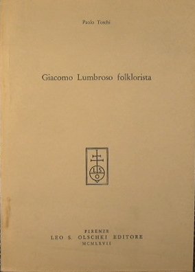 Giacomo Lumbroso folklorista