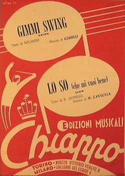 Gimmi Swing ( swing ) - Lo so che mi …