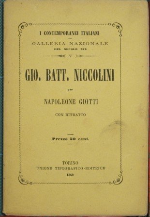 Gio. Battista Niccolini | Immagine Gallery 2