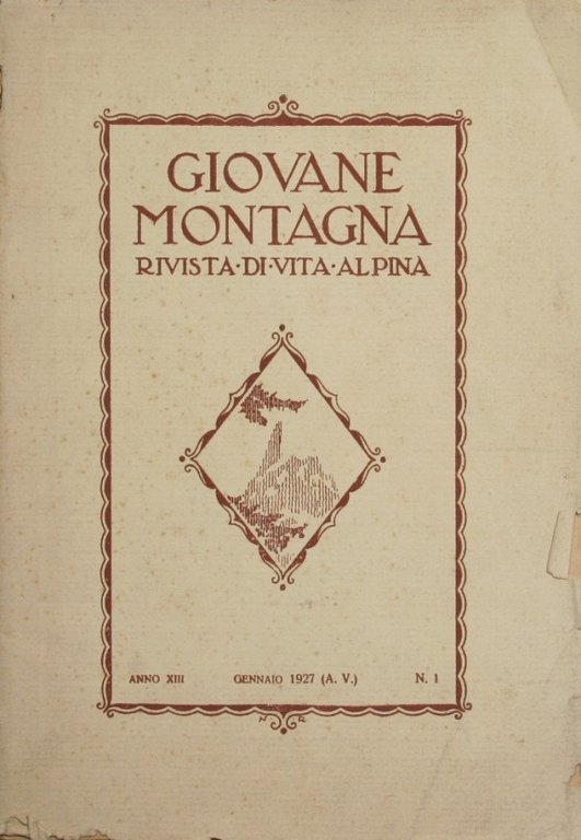 Giovane montagna. Gennaio 1927