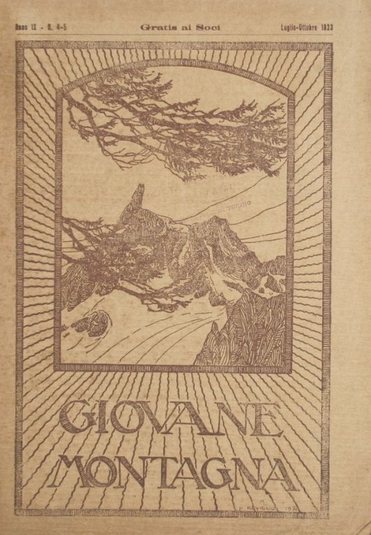 Giovane montagna. Luglio - Ottobre 1923