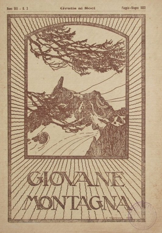 Giovane montagna. Maggio - Giugno 1922
