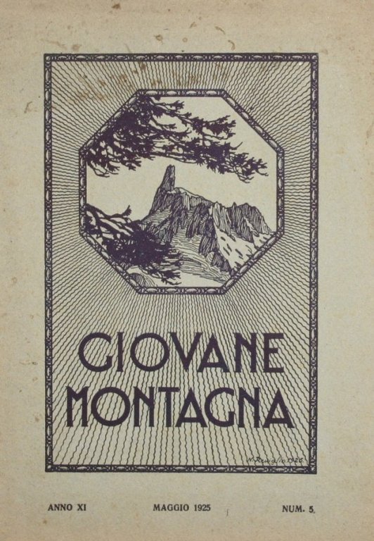 Giovane montagna. Maggio 1925