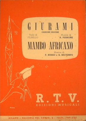 Giurami ( canzone beguine ) - Mambo africano ( mambo …