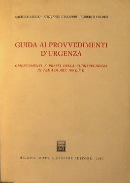 Guida ai provvedimenti d'urgenza