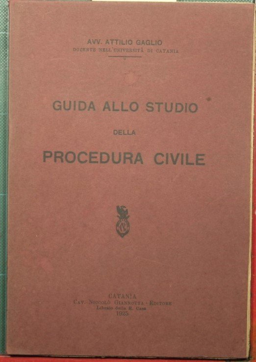 Guida allo studio della procedura civile