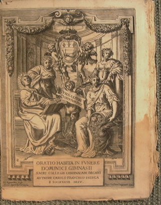 Gymnasium virtutum siue Oratio habita in funere Dominici Gimnasij sacri …