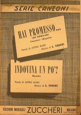 Hai promesso di tornar ( canzone beguine ) - Indovina …