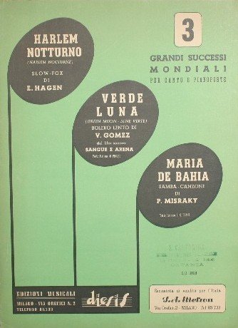 Harlem notturno - Verde luna - Maria de Bahia