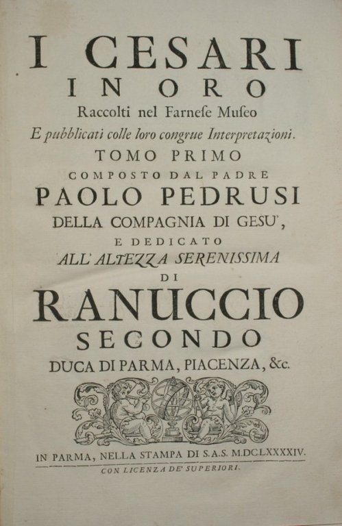 I Cesari in oro raccolti nel Farnese Museo e pubblicati …