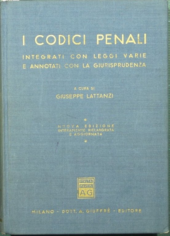 I codici penali