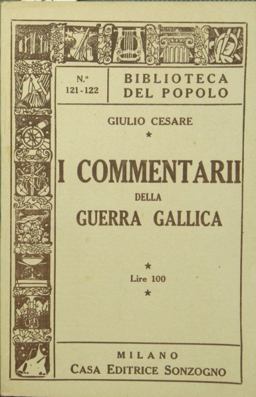 I commentarii della guerra gallica