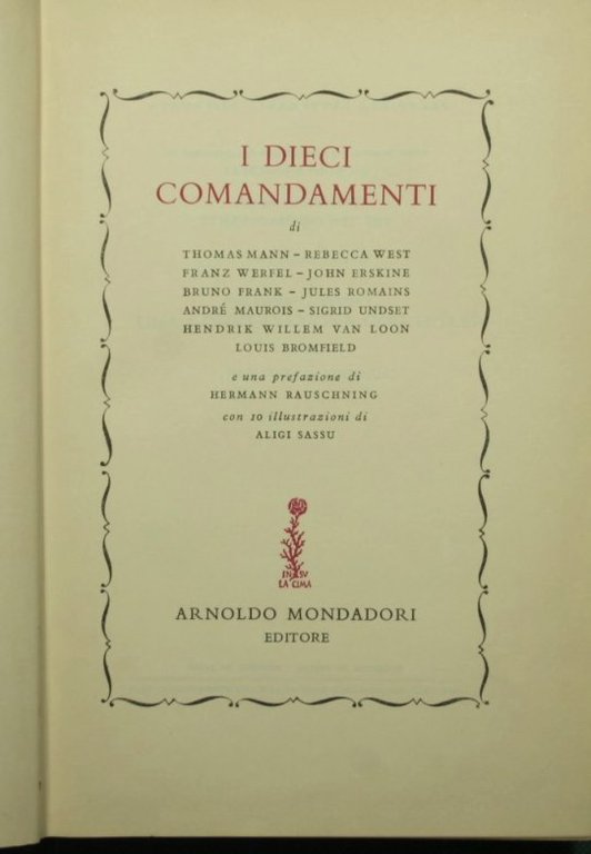 I dieci comandamenti