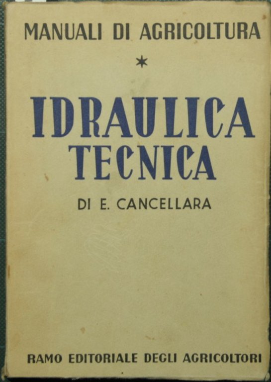 Idraulica tecnica