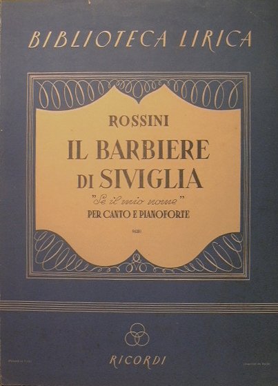 Il barbiere di Siviglia