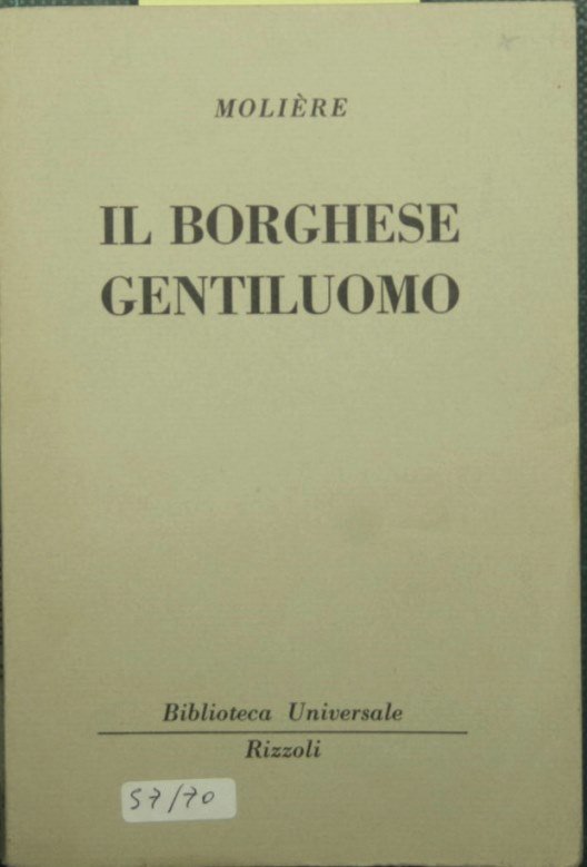Il borghese gentiluomo | Immagine principale