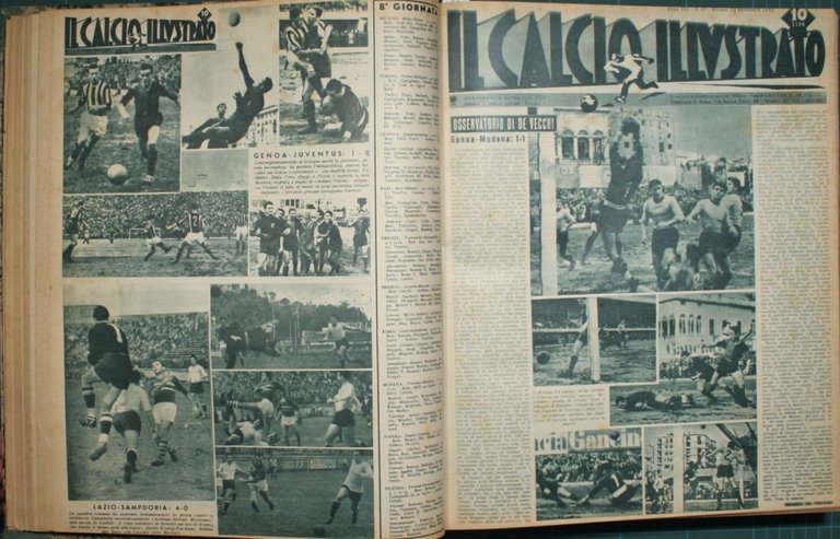 Il calcio illustrato. Anno XV - 1945; Anno XVI - …
