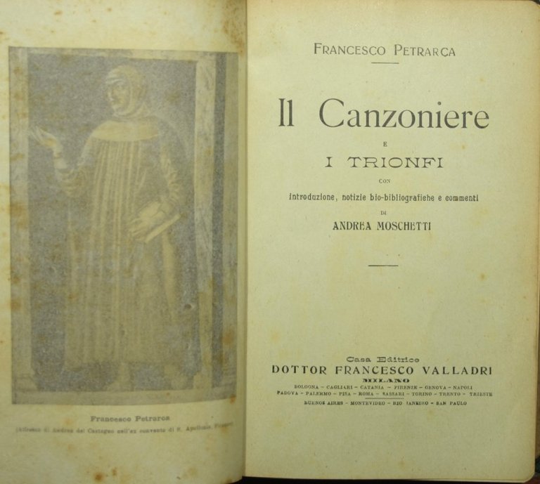 Il canzoniere e I trionfi