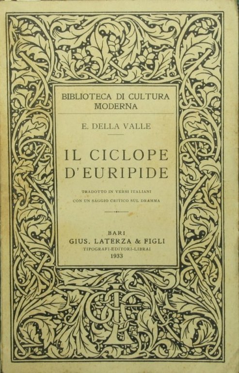Il ciclope d'Euripide | Immagine Gallery 2