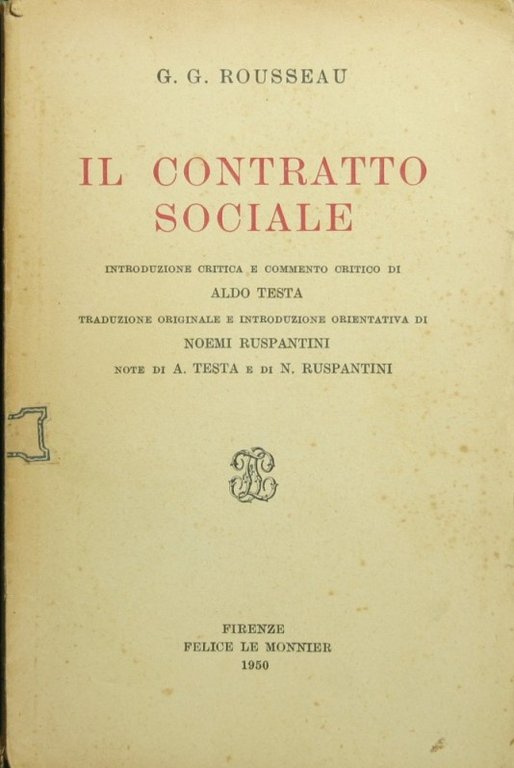 Il contratto sociale