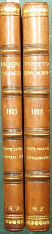 Il diritto commerciale. Vol. XIII - 1921