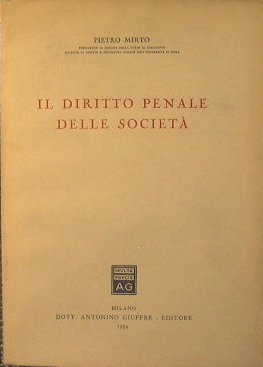 Il Diritto Penale delle Società