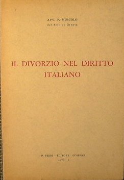 Il divorzio nel diritto italiano