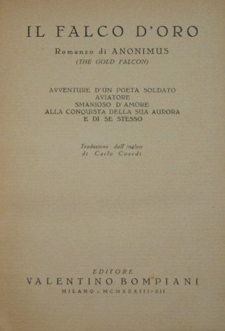 Il falco d'oro | Immagine Gallery 2