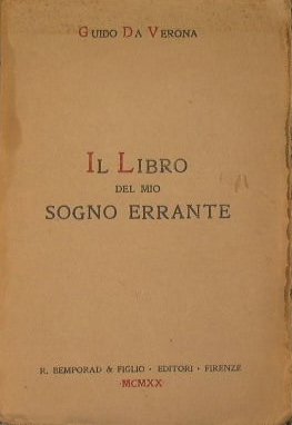 Il libro del mio sogno errante